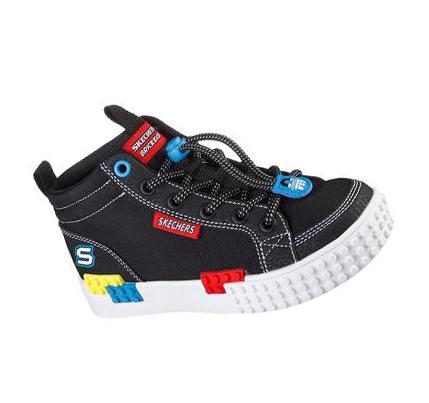 Chlapecké Boty Casual Skechers Brick Kicks: Kool Bricks Černé | CZ_75513