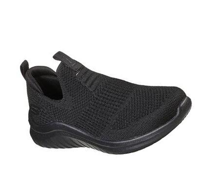 Chlapecké Boty Casual Skechers Ultra Flex 2.0 - Mirkon Černé | CZ_7580L