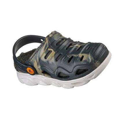 Chlapecké Mokasíny Skechers Hypno-Splash - Cozy Blast Olivy Zelené | CZ_7653X