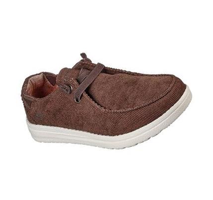 Chlapecké Mokasíny Skechers Melson - Zandro Hnědé | CZ_78010