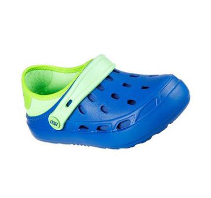 Chlapecké Mokasíny Skechers Swifters II - Be Warmer Podšité Blankyt Zelene | CZ_77010