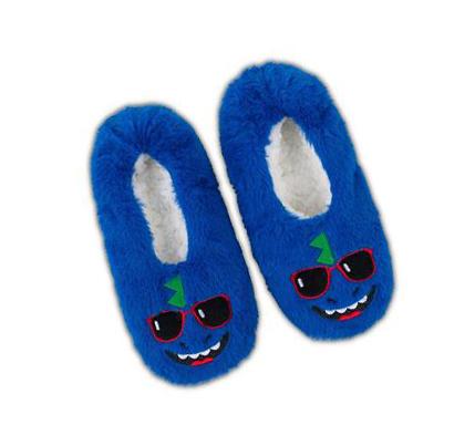 Chlapecké Ponožky Skechers Cool Dino Pantofle - 1 Pack Blankyt | CZ_7380B