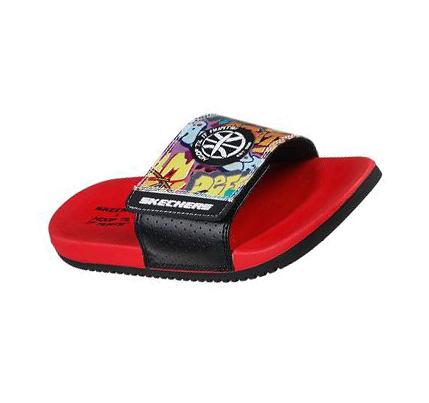 Chlapecké Sandály Skechers Gambix X - Skech-Revs Červené | CZ_76300