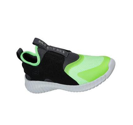 Chlapecké Tenisky Skechers Elite Flex - Rolvo Černé Zelene | CZ_7980A