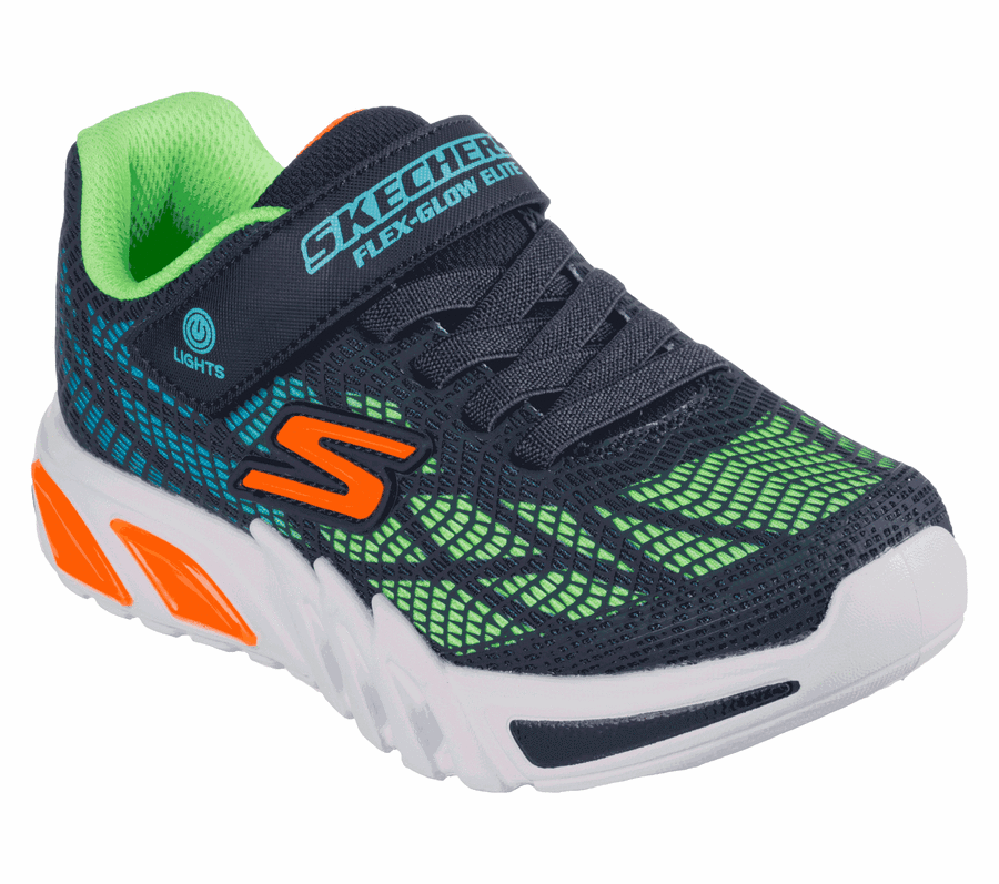Chlapecké Tenisky Skechers Flex-Glow Elite - Vorlo Tmavě Blankyt Viacfarebný | CZ_I295G