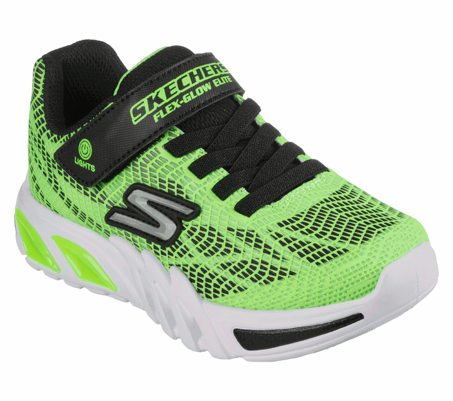 Chlapecké Tenisky Skechers Flex-Glow Elite - Vorlo Zelene Černé | CZ_I320R