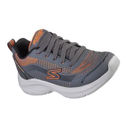 Chlapecké Tenisky Skechers Hyper-Blitz - Aqua-Tronix Šedé Oranžové | CZ_7903Q
