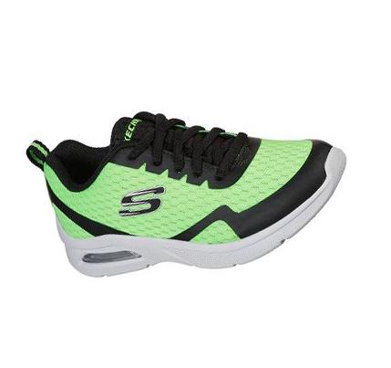 Chlapecké Tenisky Skechers Microspec Max Zelene Černé | CZ_A1458