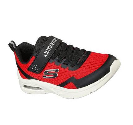 Chlapecké Tenisky Skechers Microspec Max - Torvix Červené Černé | CZ_A220S