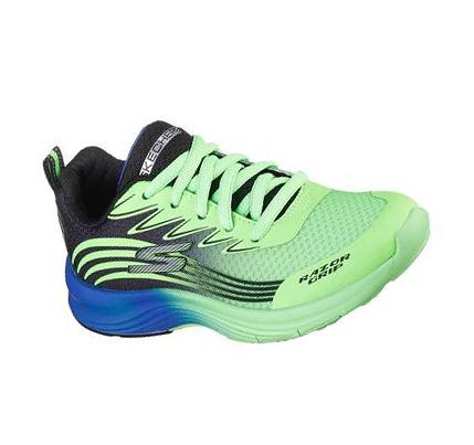 Chlapecké Tenisky Skechers Razor Grip - Sonictron Zelene Blankyt | CZ_I895D