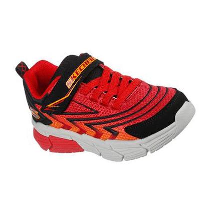 Chlapecké Tenisky Skechers Vector-Matrix - Voltonik Červené Černé | CZ_I470L