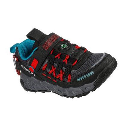 Chlapecké Tenisky Skechers Velocitrek - Pro Scout Černé Červené | CZ_8053E