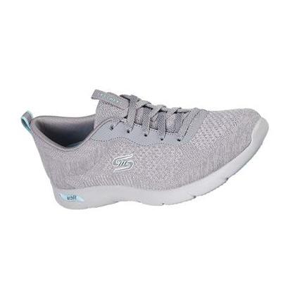 Dámské Boty Casual Skechers Arch Fit Refine - Lavish Šedé | CZ_4374L
