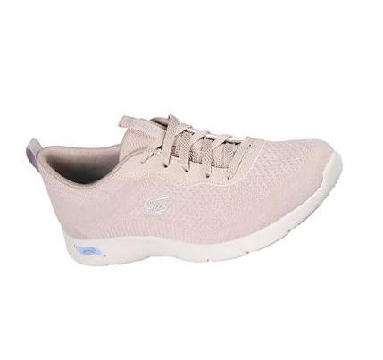 Dámské Boty Casual Skechers Arch Fit Refine - Lavish Šedé Hnědé | CZ_43990