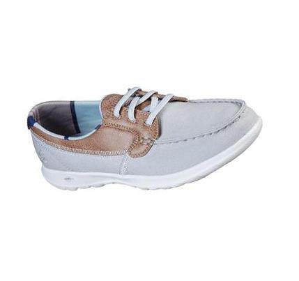 Dámské Boty Casual Skechers GOwalk Lite - Playa Vista Šedé | CZ_6088W