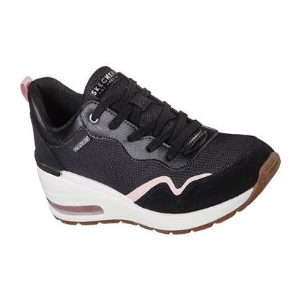 Dámské Boty Casual Skechers Million Air - Air-Ess Černé | CZ_3449D
