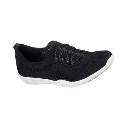 Dámské Boty Casual Skechers Newbury St - Every Angle Černé Bílé | CZ_A2630