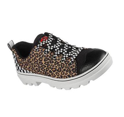 Dámské Boty Casual Skechers Roadies - Pattern Player Leopard | CZ_3488W