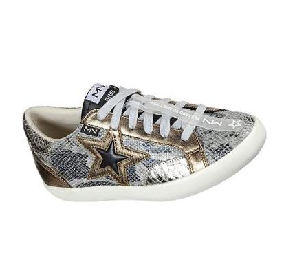 Dámské Boty Casual Skechers The Stellar - Winnie Hadí Kůže | CZ_56494