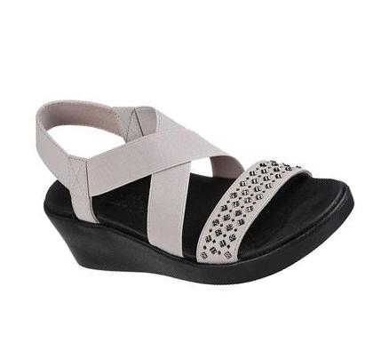 Dámské Boty Na Klínku Skechers Arch Fit Rumble Šedé | CZ_3201P