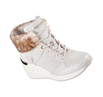 Dámské Boty Na Klínku Skechers Million - Wild Intuition Bílé | CZ_A978L