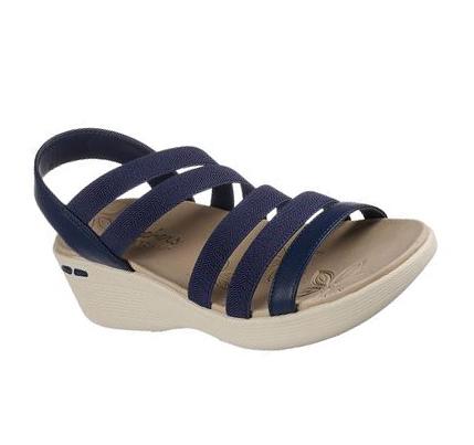 Dámské Boty Na Klínku Skechers Pier-Lite - All You Tmavě Blankyt | CZ_3130S
