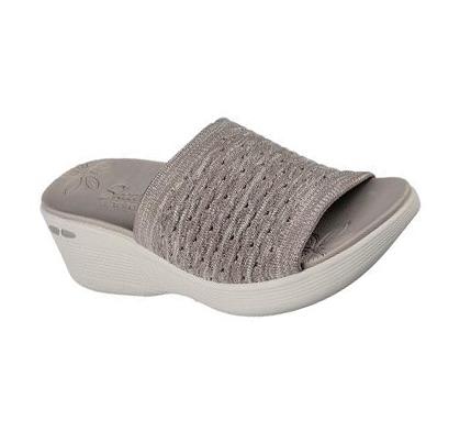 Dámské Boty Na Klínku Skechers Pier-Lite - My Wish Šedé | CZ_3142B