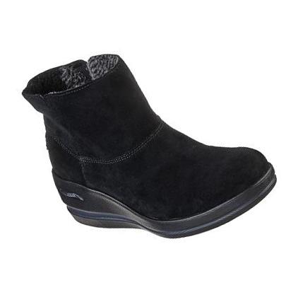 Dámské Boty Skechers Arch Fit Rise - Posh Černé | CZ_A052A