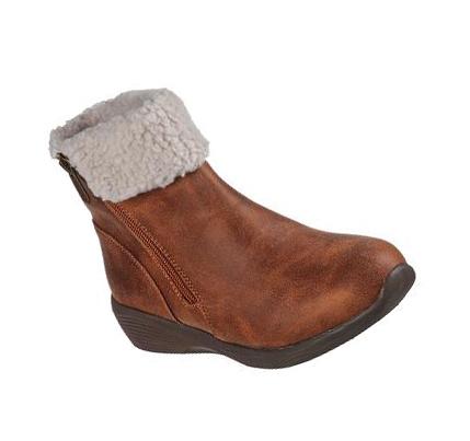 Dámské Boty Skechers Arya - New Rumor Hnědé | CZ_7538A