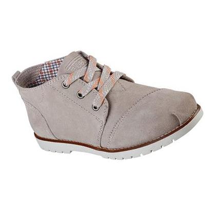 Dámské Boty Skechers BOBS Chill Lugs - Aspen Green Hnědé | CZ_7713D