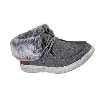 Dámské Boty Skechers BOBS Skipper - Bavlněné Tails Šedé | CZ_A0418