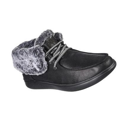 Dámské Boty Skechers BOBS Skipper - Hang Glider Černé | CZ_I3918