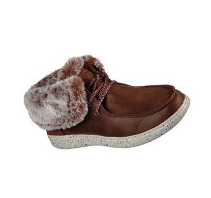 Dámské Boty Skechers BOBS Skipper - Hang Glider Hnědé | CZ_I402A