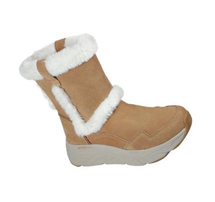 Dámské Boty Skechers Max Cushioning - Bear Hug Hnědé | CZ_I366L