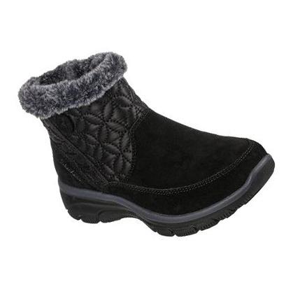 Dámské Boty Skechers Relaxed Fit: Easy Going - Cozy Puffer Černé | CZ_7338L