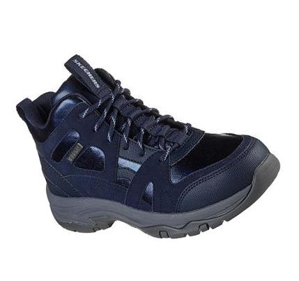 Dámské Boty Skechers Relaxed Fit: Trego - Brilliant Hue Tmavě Blankyt | CZ_A177E