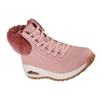 Dámské Boty Skechers Uno Rugged - Fall Air Růžové | CZ_A302L