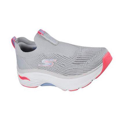 Dámské Běžecké Boty Skechers Max Cushioning Arch Fit - Myrona Šedé Růžové | CZ_6998W