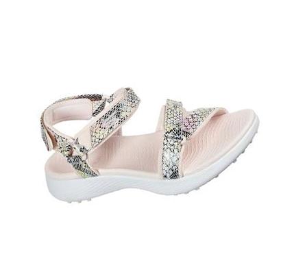 Dámské Golfové Boty Skechers GO GOLF 600 Sandal - Charms Světle Růžové | CZ_3330K