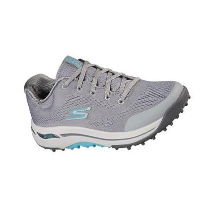 Dámské Golfové Boty Skechers GO GOLF Arch Fit - Balance Šedé Blankyt | CZ_3553D
