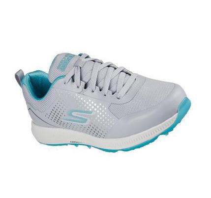 Dámské Golfové Boty Skechers GO GOLF Elite 5 Sportovní Šedé Tyrkysové | CZ_35174