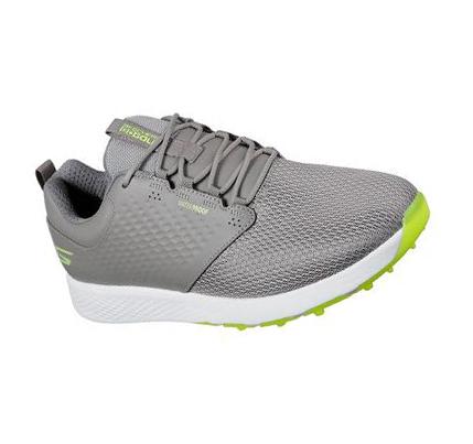Dámské Golfové Boty Skechers GO GOLF Elite V.4 - Prestige RF Šedé Světle Zelene | CZ_3701X