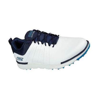 Dámské Golfové Boty Skechers GO GOLF Elite - Tour SL Bílé Tmavě Blankyt | CZ_37058