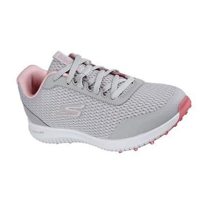 Dámské Golfové Boty Skechers GO GOLF Max Fairway 3 Šedé Růžové | CZ_3501D