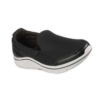 Dámské Golfové Boty Skechers Relaxed Fit: GO GOLF Arch Fit Walk Černé Bílé | CZ_3478R