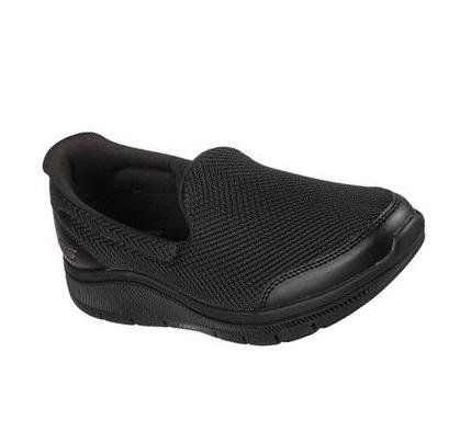 Dámské Golfové Boty Skechers Relaxed Fit: GO GOLF Arch Fit Walk Černé | CZ_3480B