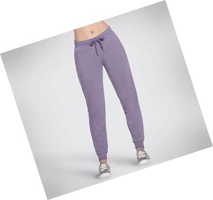 Dámské Kalhoty Jogger Skechers BOBS French Terry Fialové | CZ_54478
