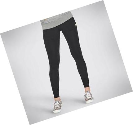 Dámské Kalhoty Jogger Skechers BOBS Černé | CZ_5769D