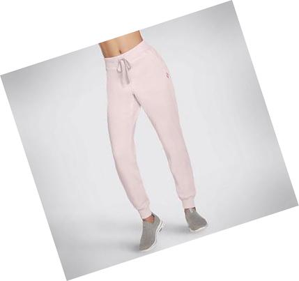 Dámské Kalhoty Jogger Skechers Diamond Růžové | CZ_5284L
