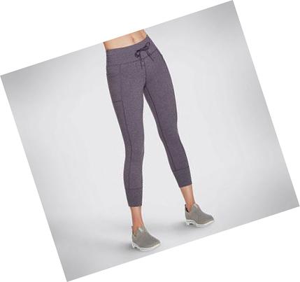 Dámské Kalhoty Jogger Skechers GOlounge GOFLEX Luxe Fialové | CZ_5622L